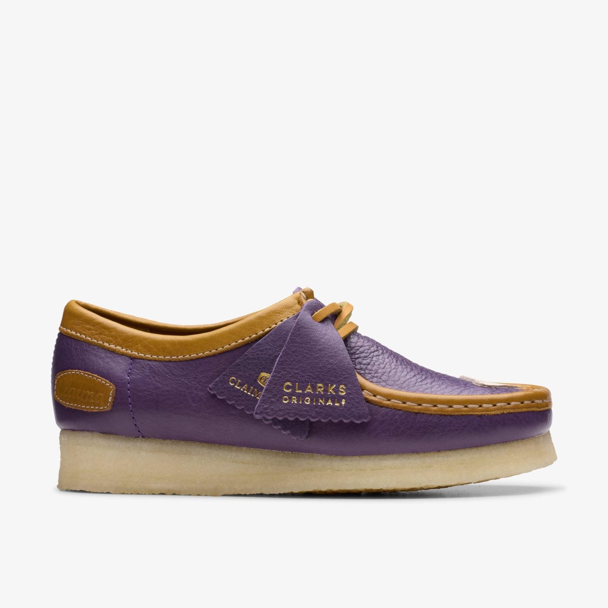 Clarks Wallabee X Claima Purple Combination Wallabees Heren Paars | 3865209-GZ