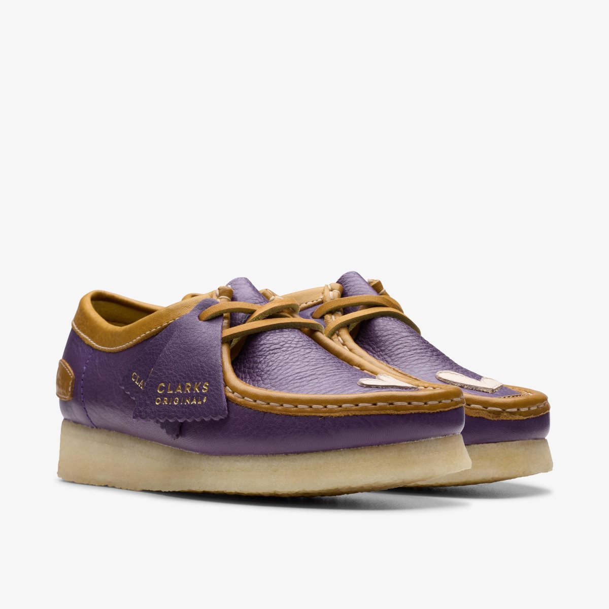 Clarks Wallabee X Claima Purple Combination Wallabees Heren Paars | 3865209-GZ